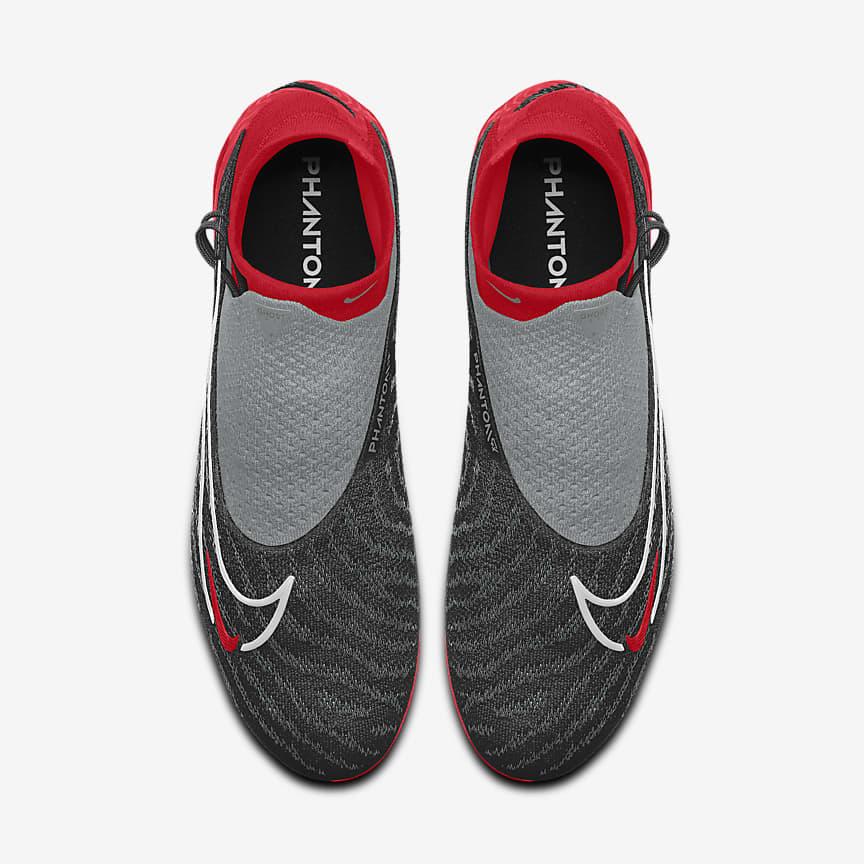 Giày Nike Gripknit Phantom Gx Elite Dynamic Fit Ag By You Nữ Đen Đỏ